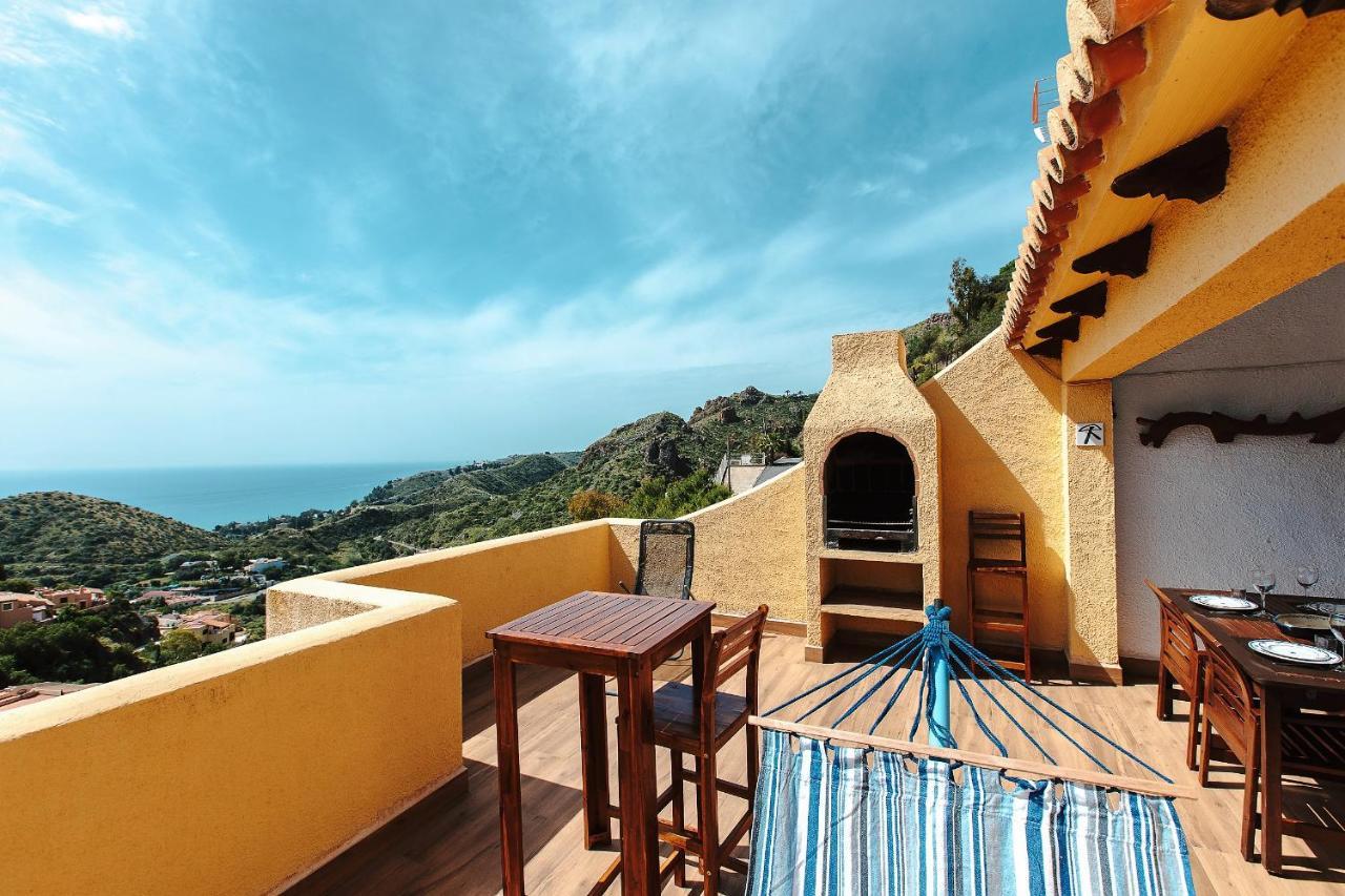 فيلا House With Terrace, Amazing Views And Private Shared Pool موخاكار المظهر الخارجي الصورة